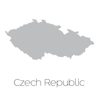 Ülke Çek Cumhuriyeti haritası