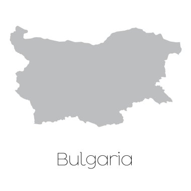 Bulgaristan ülke Haritası