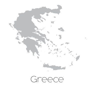Yunanistan 'ın haritası