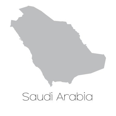Ülke Suudi Arabistan Haritası
