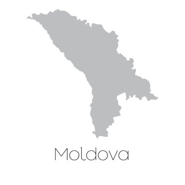 Moldova ülke Haritası