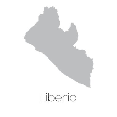 Liberya ülke Haritası