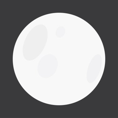 Ayın izole illüstrasyon