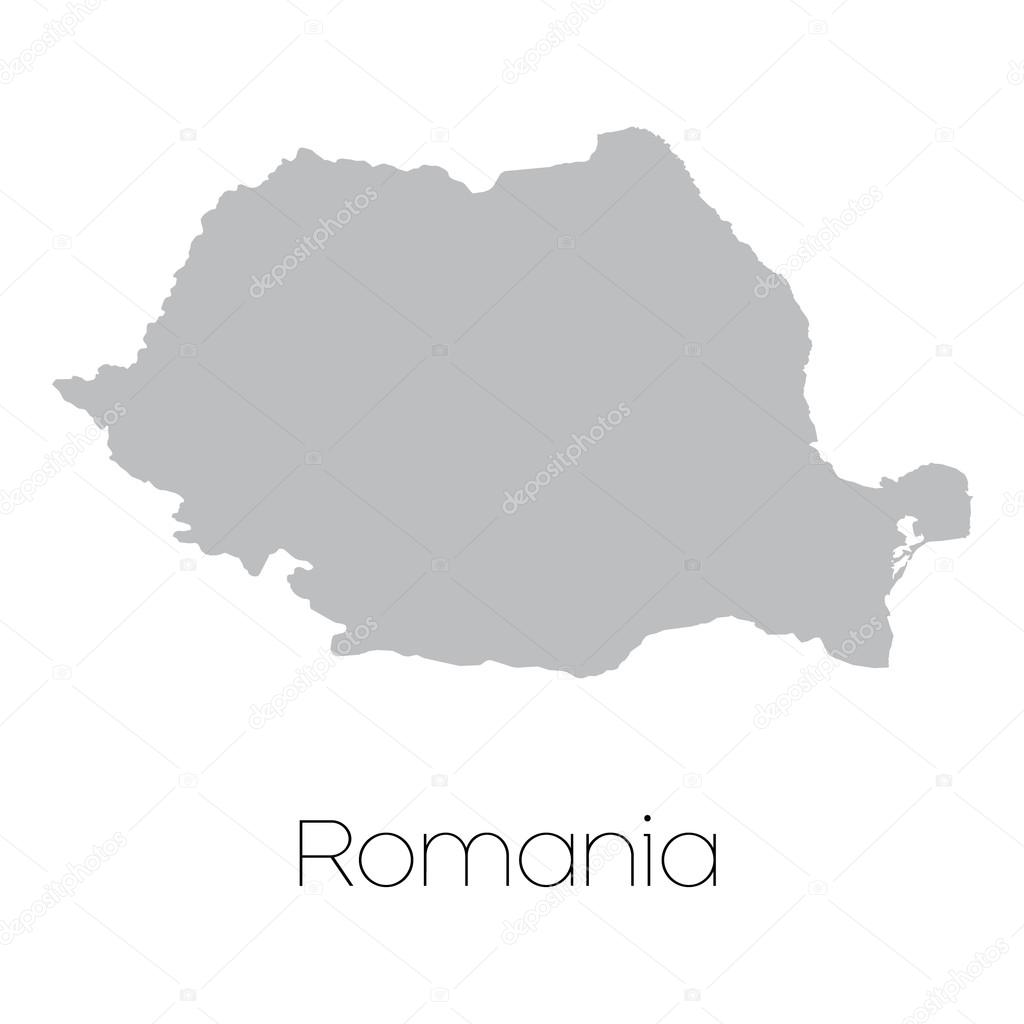 Romania mappa Foto Stock, Romania mappa Immagini | Depositphotos