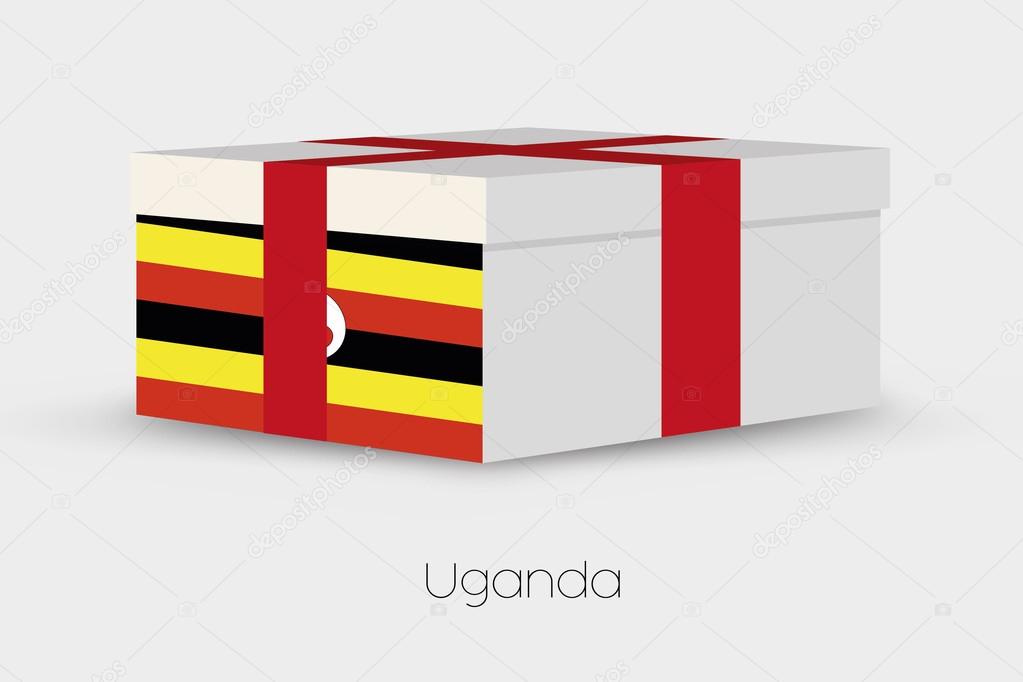 Gift Box with the flag of Uganda Stock Vector Image by ©PaulStringer 86419236