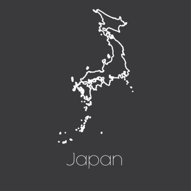 Japonya'nın ülke Haritası