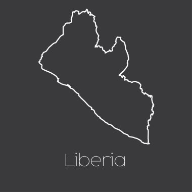 Liberya ülke Haritası