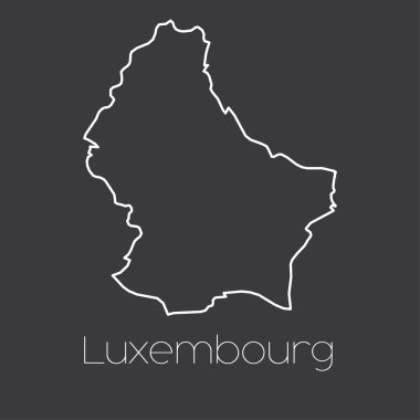 Ülke Lüksemburg Haritası