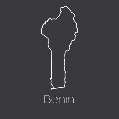 Benin ülke Haritası