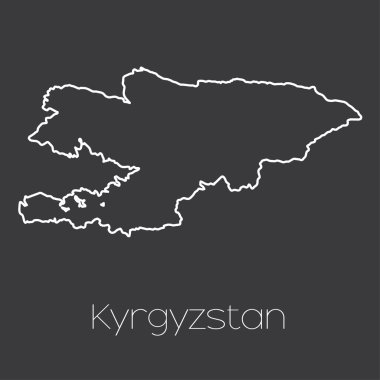 Ülke Kırgızistan Haritası
