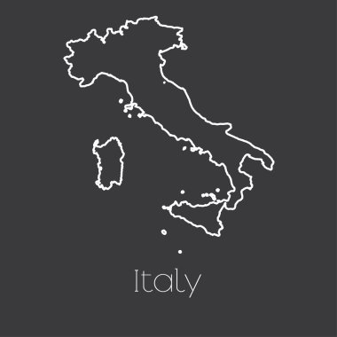 İtalya ülke Haritası