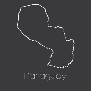 Ülke Paraguay Haritası