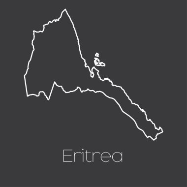 Eritre ülke Haritası