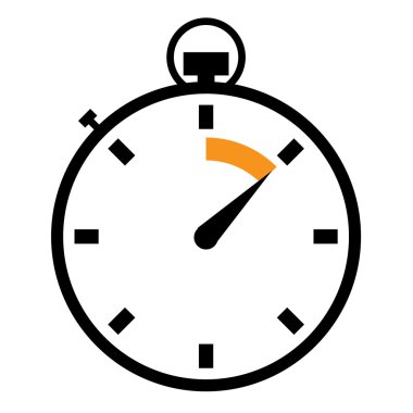 Resimli kronometre Icons set