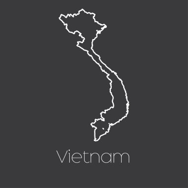 Ülke Vietnam Haritası