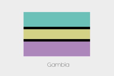 Gambiya ters bayrağı
