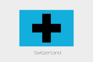 Ters İsviçre bayrağı