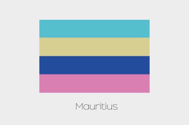 Mauritius ters bayrağı