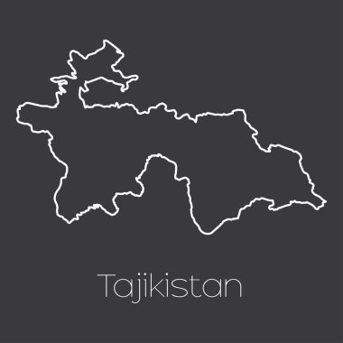 Tacikistan ülke Haritası