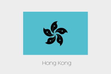 Ters Hong Kong bayrağı