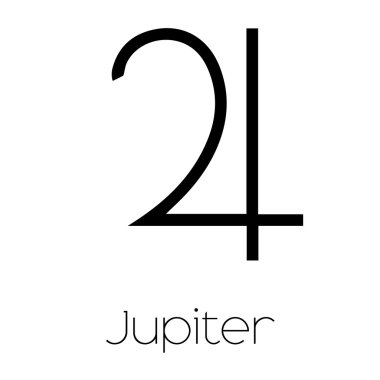 Gezegen sembolleri - Jüpiter