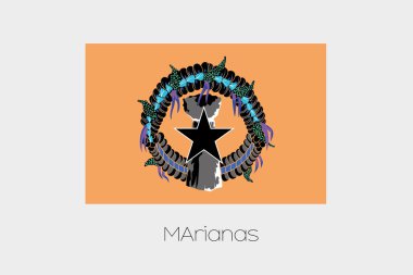 Ters Mariana Adaları bayrağı