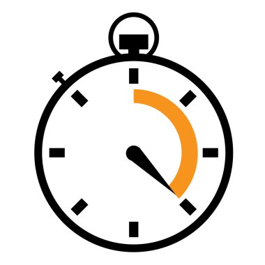 Resimli kronometre Icons set