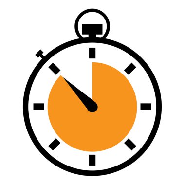 Resimli kronometre Icons set