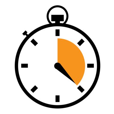 Resimli kronometre Icons set