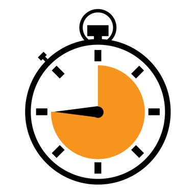 Resimli kronometre Icons set