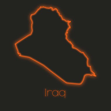 Irak'ın bir Neon anahat