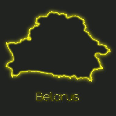 Beyaz Rusya'nın bir Neon anahat