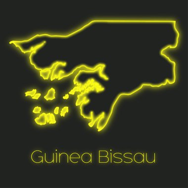 Gine Bissau Neon taslağını