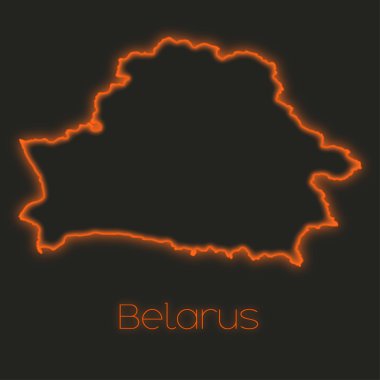 Beyaz Rusya'nın bir Neon anahat