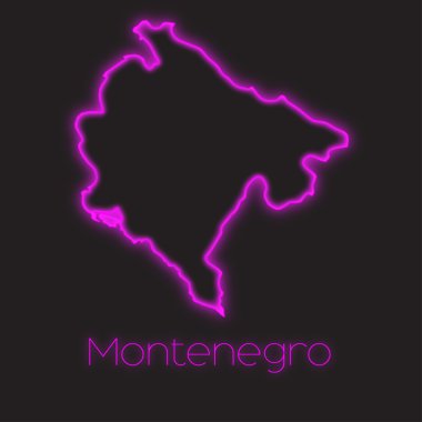 Neon anahat Karadağ