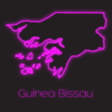Gine Bissau Neon taslağını