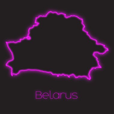 Beyaz Rusya'nın bir Neon anahat