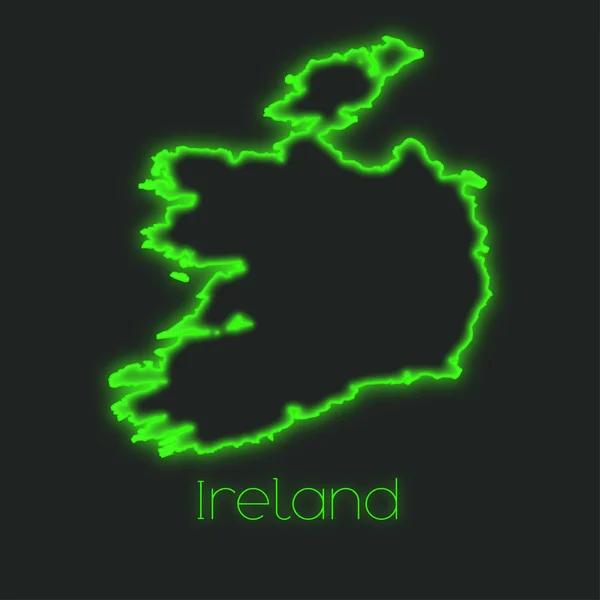 Neon Disposition Irland — Stockfoto