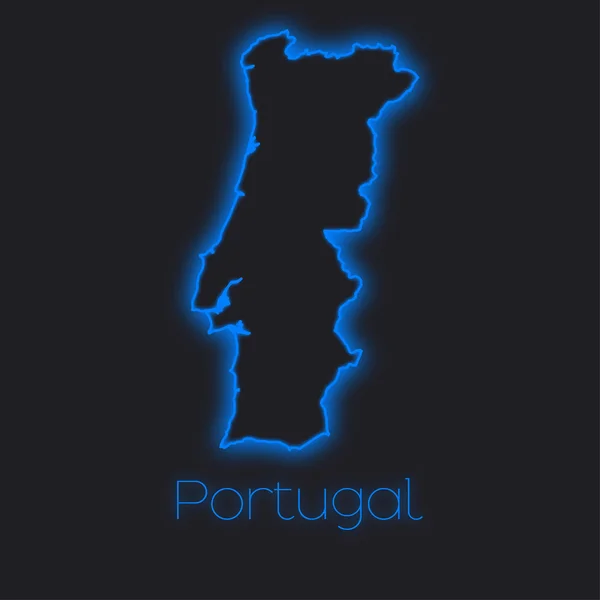 ポルトガルのネオンの概要 — ストック写真