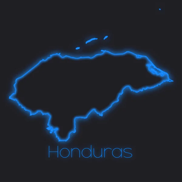 Neon Disposition Honduras — Stockfoto
