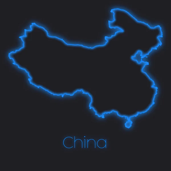 中国のネオンの概要 — ストック写真