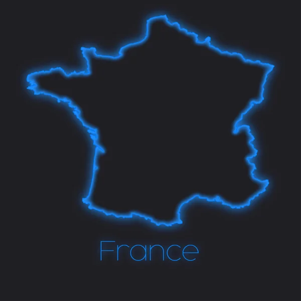フランスのネオンの概要 — ストック写真