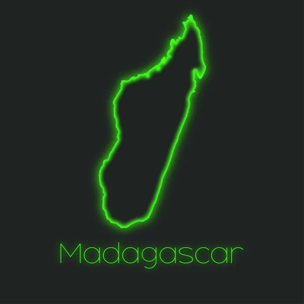 Een Overzicht Van Neon Van Madagaskar — Stockfoto