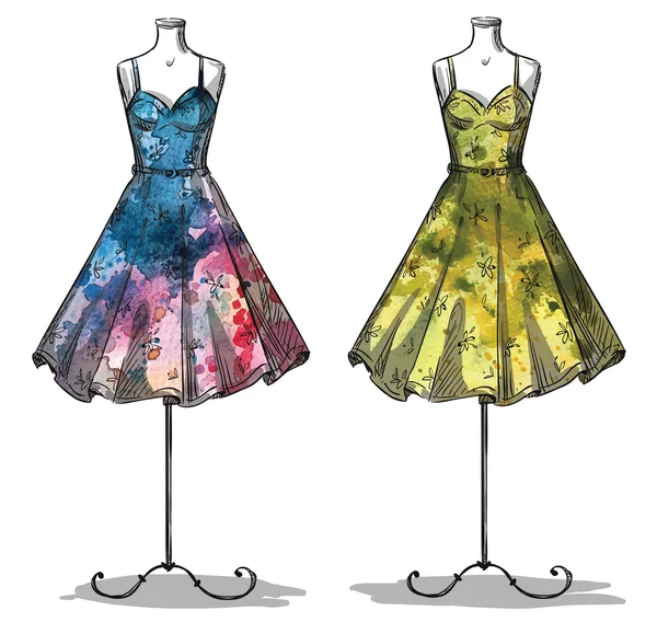 Grafico Vectorial Vestido Largo Dibujo Imagen Vectorial Vestido Largo Dibujo Depositphotos
