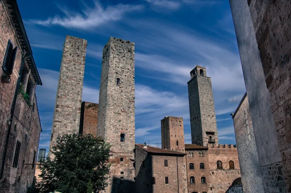 San Gimignano, Italia — Foto de Stock