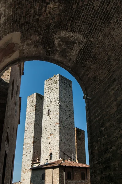 San Gimignano, Italia — Foto Stock