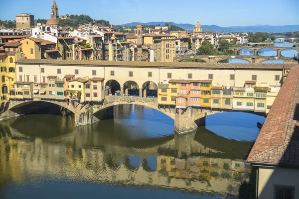 Ponte Vecchio - Florence, Italië — Stockfoto