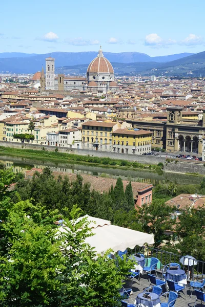 Florence Panorama: Santa Maria del Fiore - Florence, Italy — Stock Photo, Image