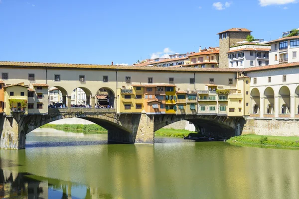 Ponte Vecchio - Florence, Italië — Stockfoto