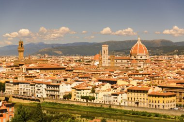 Floransa Panorama: Santa Maria del Fiore - Floransa, İtalya
